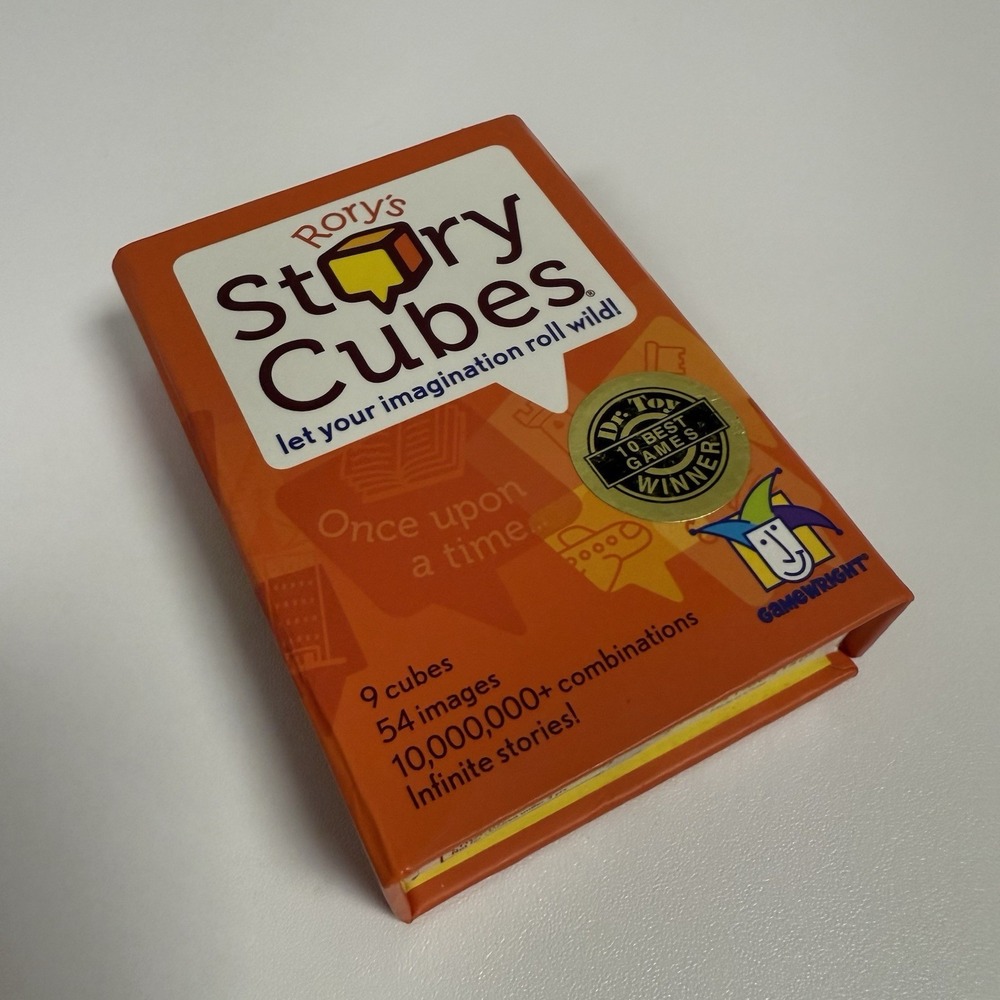 Rory's‎ Story Cubes Game 9 Cubes Gamewright Classic Educational Writing Lesson